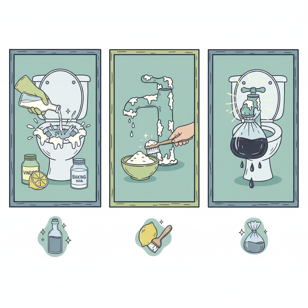 3 trika za čišćenje kamenca u WC šolji i slavini