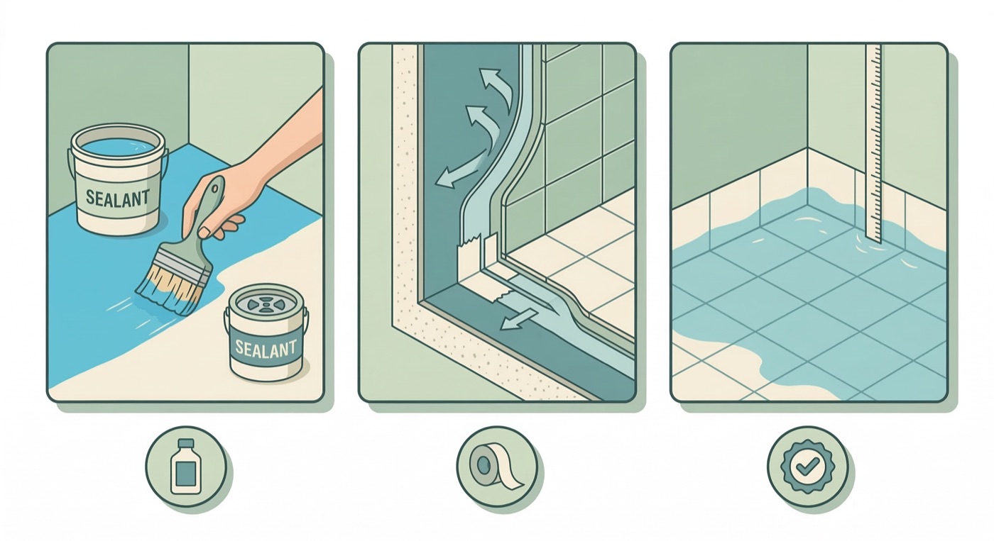 Hidroizolacija kupaonice: Kako pravilno zaštititi kupatilo od vlage — vodič korak po korak