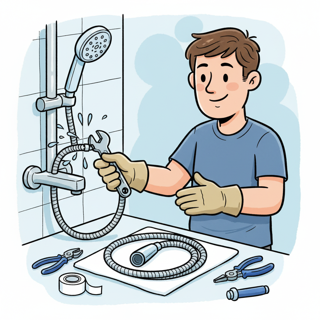 Kako sami zameniti crevo i ručku na tušu