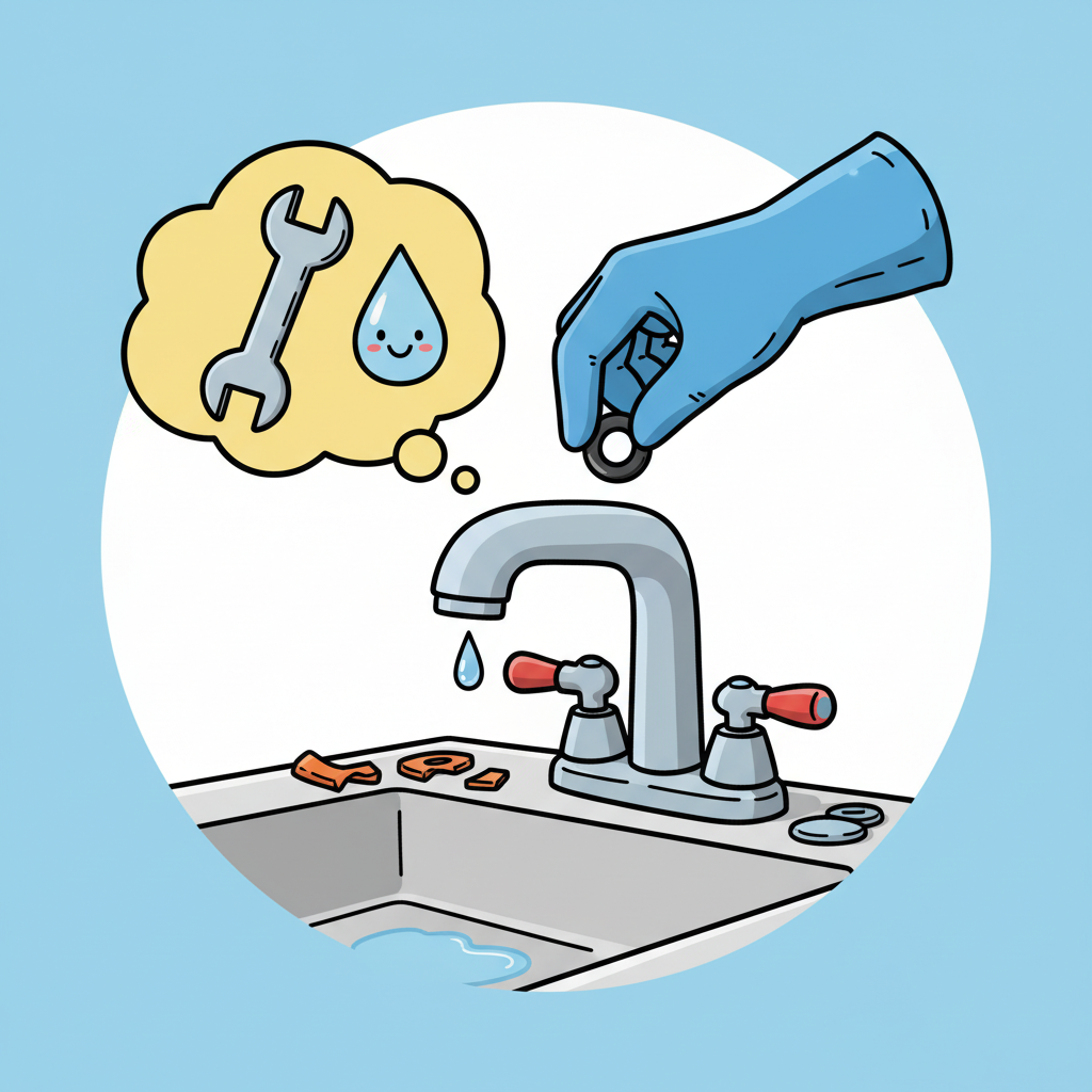 Zamena gumice na slavini (česmi): Brz trik protiv curenja